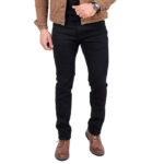 Jean classique noir homme